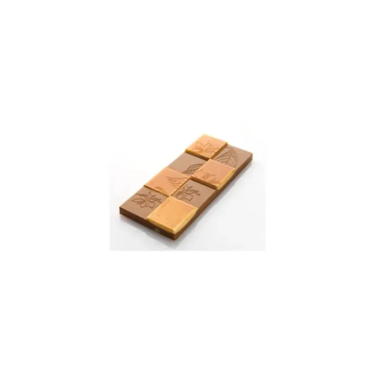Chocolat Form Moule Chocolat Tablette Feuilles et Fleurs 11,8cm (x6) New