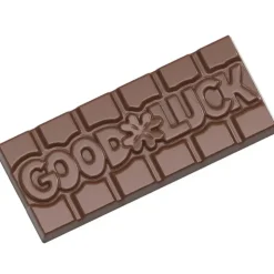 CHOCOLATE WORLD Moule Chocolat Tablette Good Luck (x4) Outlet