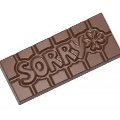 CHOCOLATE WORLD Moule Chocolat Tablette Sorry (x4) Outlet