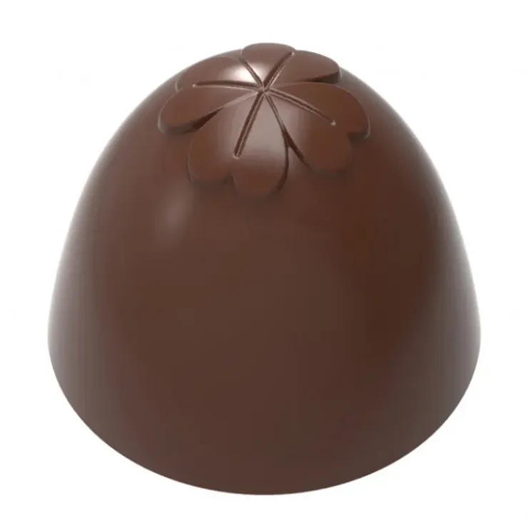 CHOCOLATE WORLD Moule Chocolat Truffe Américaine Trèfle 26,5 mm (x24) Best