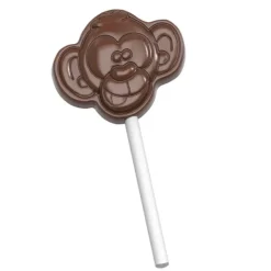 CHOCOLATE WORLD Moule Chocolat Tête de Singe (x4) New