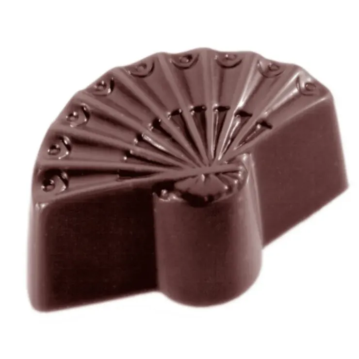 CHOCOLATE WORLD Moule Chocolat Éventail 40 x 25 mm (x24) Outlet