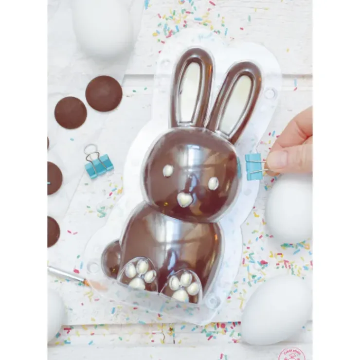SCRAPCOOKING Moule 3D Chocolat Lapin Discount