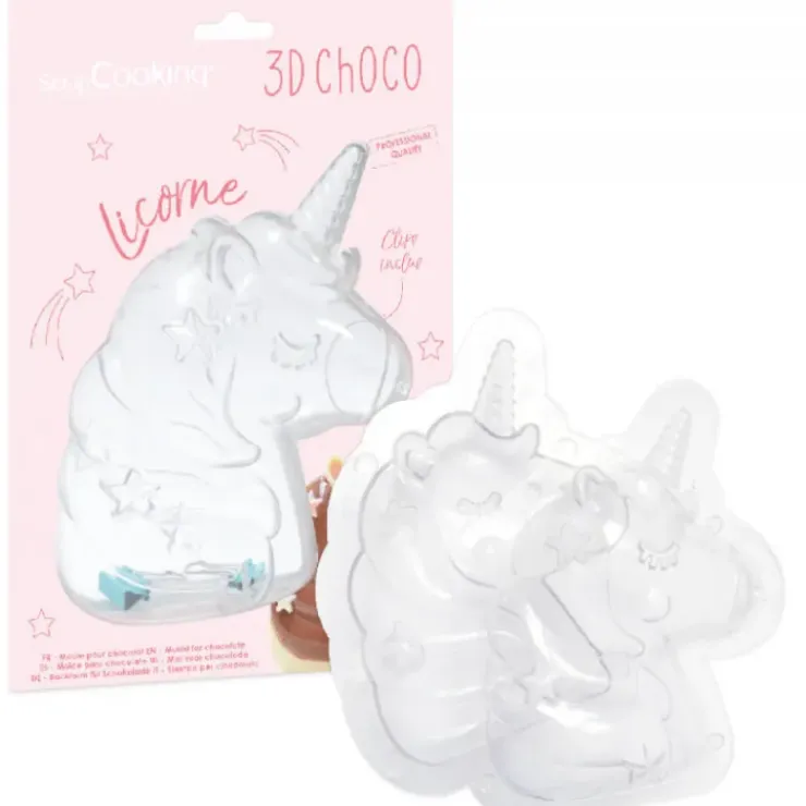SCRAPCOOKING Moule 3D Chocolat Licorne Clearance