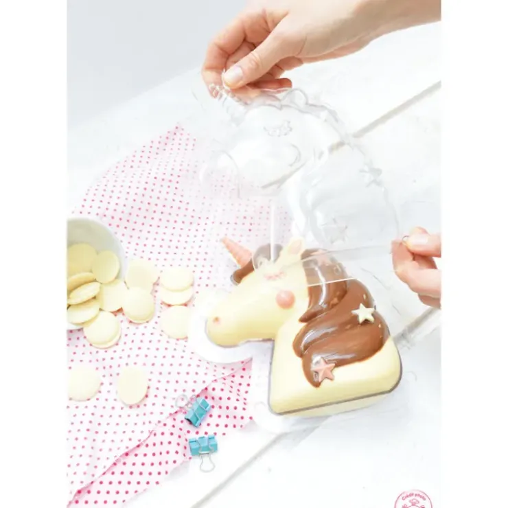 SCRAPCOOKING Moule 3D Chocolat Licorne Clearance