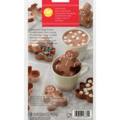 WILTON Moule 3D Pain d'Epices pour Bomb Chocolat Chaud Best