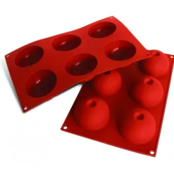 SILIKOMART Moule demi sphère bout enfoncé silicone souple pro Online
