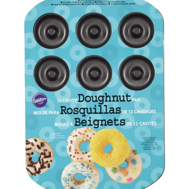 WILTON Moule Donuts 12 empreintes