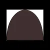 CUISINEADDICT Moule Embout de Bûche 9018 Arrondi 9 x 7,5 cm (x6)