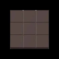 CUISINEADDICT Moule Embout de Bûche Carré 9009 Carreaux 8 cm (x6) Best