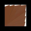 CUISINEADDICT Moule Embout de Bûche Carré 9016 Eventail 8,5 cm (x6) New