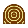 MALLARD FERRIERE Moule Embout de bûche Perles 78 x 85 mm Mallard Ferrière Online