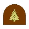 MALLARD FERRIERE Moule Embout de bûche Sapin de Noël 78 x 85 mm Mallard Ferrière Discount