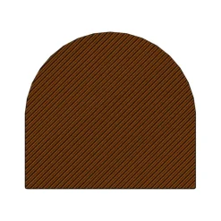 MALLARD FERRIERE Moule Embout de bûche Strie 78 x 85 mm Mallard Ferrière New