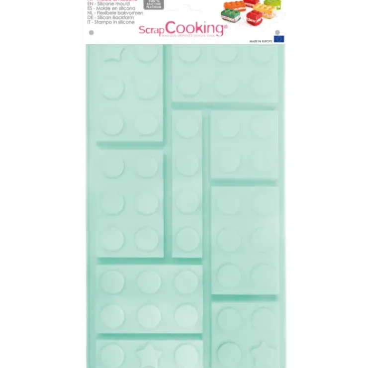 SCRAPCOOKING Moule Gâteau Brique Silicone New