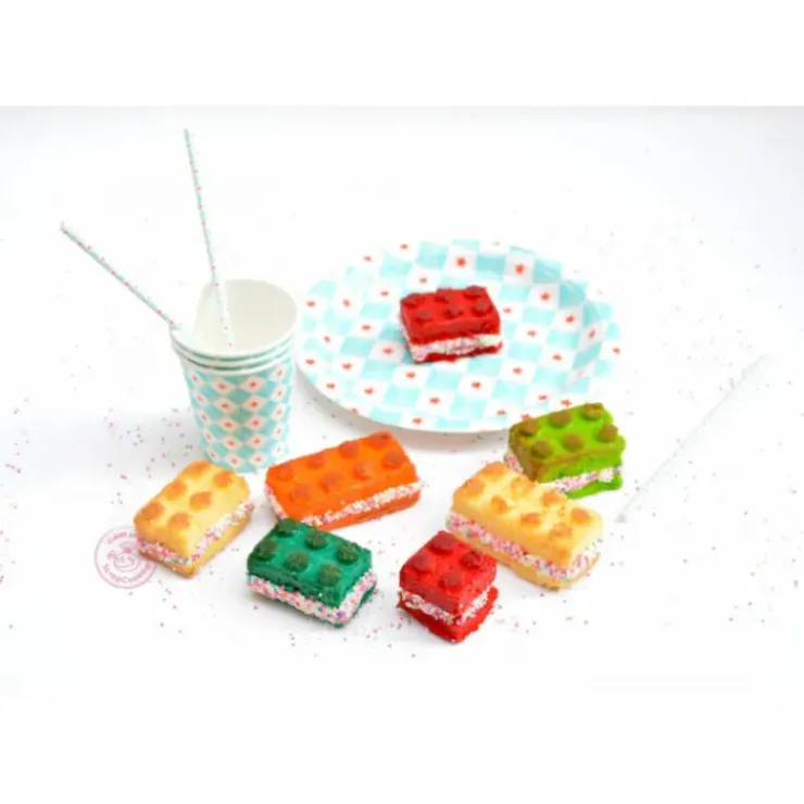 SCRAPCOOKING Moule Gâteau Brique Silicone New