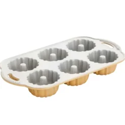 NORDIC WARE Moule Mini Bundt Anniversaire (x6) Gold Best