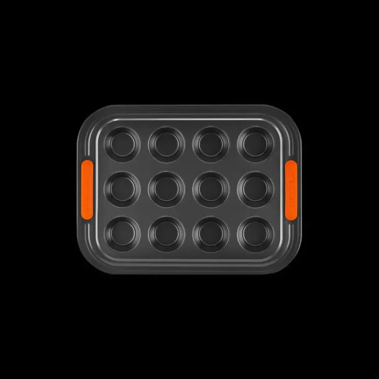 LE CREUSET Moule Mini-Muffins Antiadhésif 12 Empreintes 30,3 x 22,7 cm