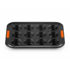 LE CREUSET Moule Muffins Anti-Adhésif 12 Empreintes 40 x 30 cm New