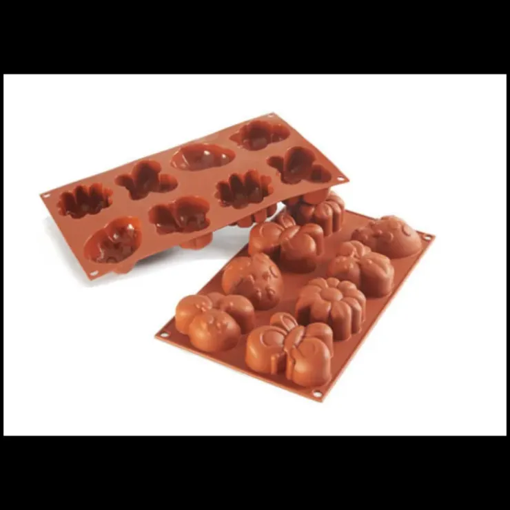 MALLARD FERRIERE Moule Nature et Animaux 8 Pièces en Silicone Outlet