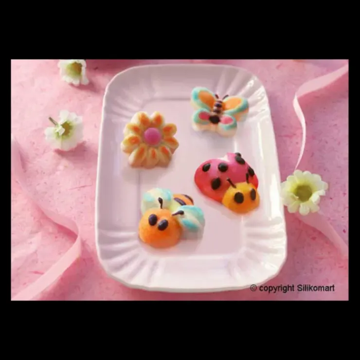 MALLARD FERRIERE Moule Nature et Animaux 8 Pièces en Silicone Outlet