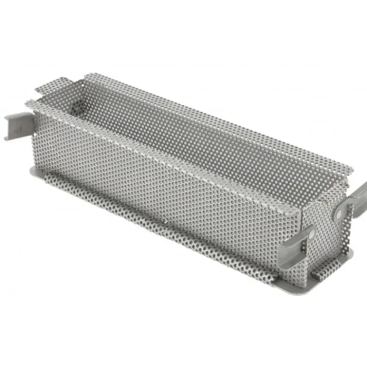 DE BUYER Moule Pâté en Croûte Inox Perforé Pliable 24 x 5 cm x H 6 cm Best