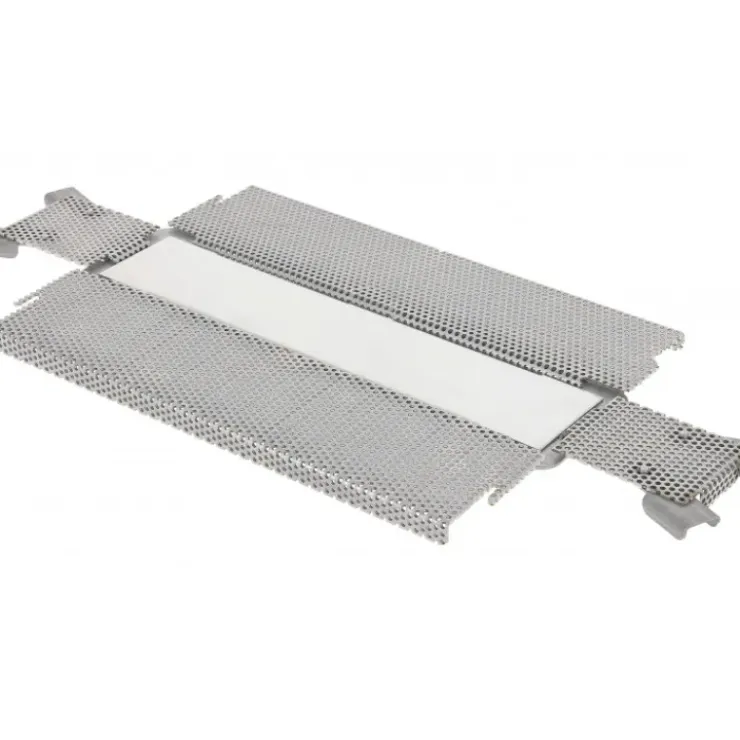 DE BUYER Moule Pâté en Croûte Inox Perforé Pliable 24 x 5 cm x H 6 cm Best