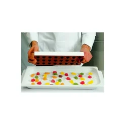 SILIKOMART Moule Pâte de Fruit Fraise 24 empreintes 10ml Professional Discount