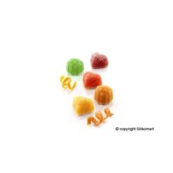 SILIKOMART Moule Pâte de Fruit Orange 24 empreintes 7ml Professional Outlet
