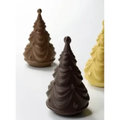 PAVONI Moule Sapin Drapé Ø 12 x 20 cm (x2) New