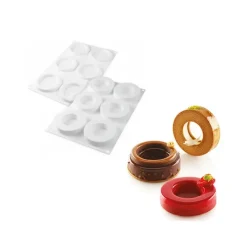 SILIKOMART Moule Silicone 6 Anneaux Ring 79 ml Professional Online