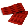 SILIKOMART Moule Silicone 12 Barquettes 7,2 x 3 cm Online