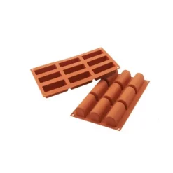 SILIKOMART Moule Silicone 9 Bûchettes 83ml Hot