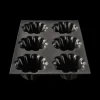 FLEXIPAN DEMARLE Moule Silicone 6 Briochettes Ø 8 cm Hot