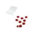 SILIKOMART Moule Silicone 35 Coeur Bombé 5ml Professional Outlet