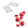 SILIKOMART Moule Silicone 15 Coeurs Bombés 4,5 x 4,4 cm 30ml Professional Sale