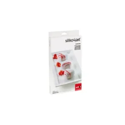 SILIKOMART 3D DESIGN Moule Silicone 8 Cuorinco 6,5 x 6,5 cm Sale