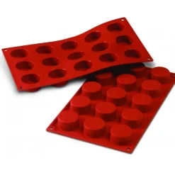 SILIKOMART Moule Silicone 15 Cylindres 4 cm x H 2 cm Sale