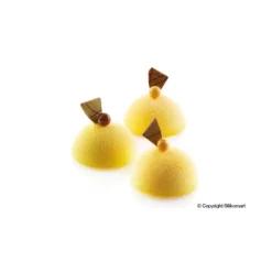SILIKOMART Moule Silicone 96 Demi-sphères Ø3,5 x 1,75 cm 11ml Professional