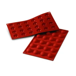 SILIKOMART Moule Silicone 24 Demi-sphères 3 cm x H 1,5 cm Sale