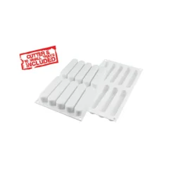 SILIKOMART Moule Silicone 10 Eclairs 13x2,5 cm Professional Clearance