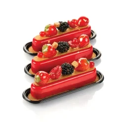 SILIKOMART Moule Silicone 10 Eclairs 13x2,5 cm Professional Clearance