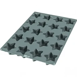 SILIKOMART Moule Silicone 20 Etoiles Ø9,5 x 7 cm 135ml Professional Clearance