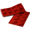 SILIKOMART Moule Silicone 8 Florentins 6 cm x H 1,2 cm Clearance