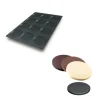 SILIKOMART Moule Silicone 12 Fonds de Tarte Biscuit Ø12 x 1 cm 112ml Professional