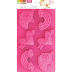 SCRAPCOOKING Moule Silicone 6 Gâteaux Licorne Ø17,5 x30 cm Sale