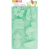 SCRAPCOOKING Moule Silicone 6 Gâteaux Summer 29,5 x 17,5 cm Best
