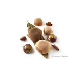 SILIKOMART Moule Silicone 6 Marrons 110ml Professional Hot