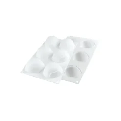 SILIKOMART Moule Silicone 6 Marrons 110ml Professional Hot