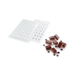 SILIKOMART Moule Silicone 56 Micro Rectangles 5ml Professional New